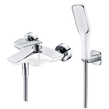 Wall Mount Tub Filler With Hand Shower