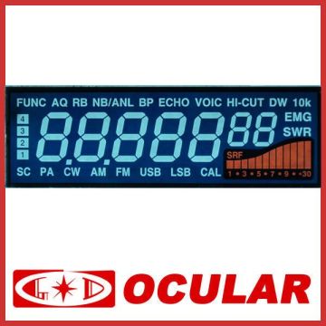 TN Negative Transmissive LCD Display
