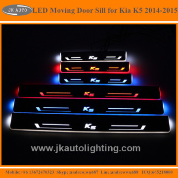 High Quality LED Door Sill Plate for Kia K5 Optima Hot Selling LED Side Step for Kia K5 Optima Running Board