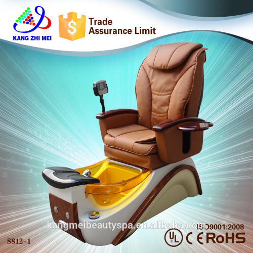 Luxury deluxe spa nail salon pedicure chair/pedicure spa chair 2014/used pedicure spa chairs KM-S812