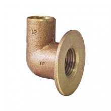 Casting Bronze 90 Degree Wall-Plate Coupling