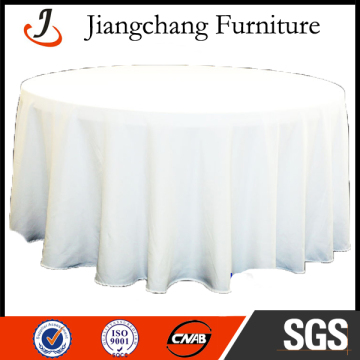 Factory Price Hand Embroidery White Cotton Table Cloth JC-ZB60