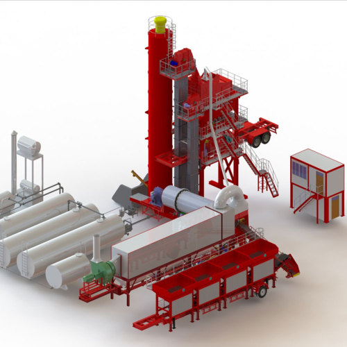 Costo de la planta de mezcla y asfalto de asfalto