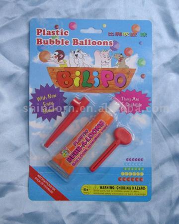 Plastic bubble balloon