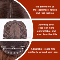 Naturalne luźne fale Ombre syntetyczne włosy peruki damskie