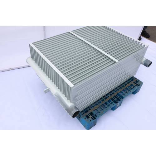 Oil-cooled transformer heat sinks
