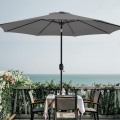 9ft patio paraplu tuin parasol met crank hendel