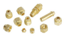 Precision Non-ferrous Metals Processing - Small Brass Thread Machining Oem Service