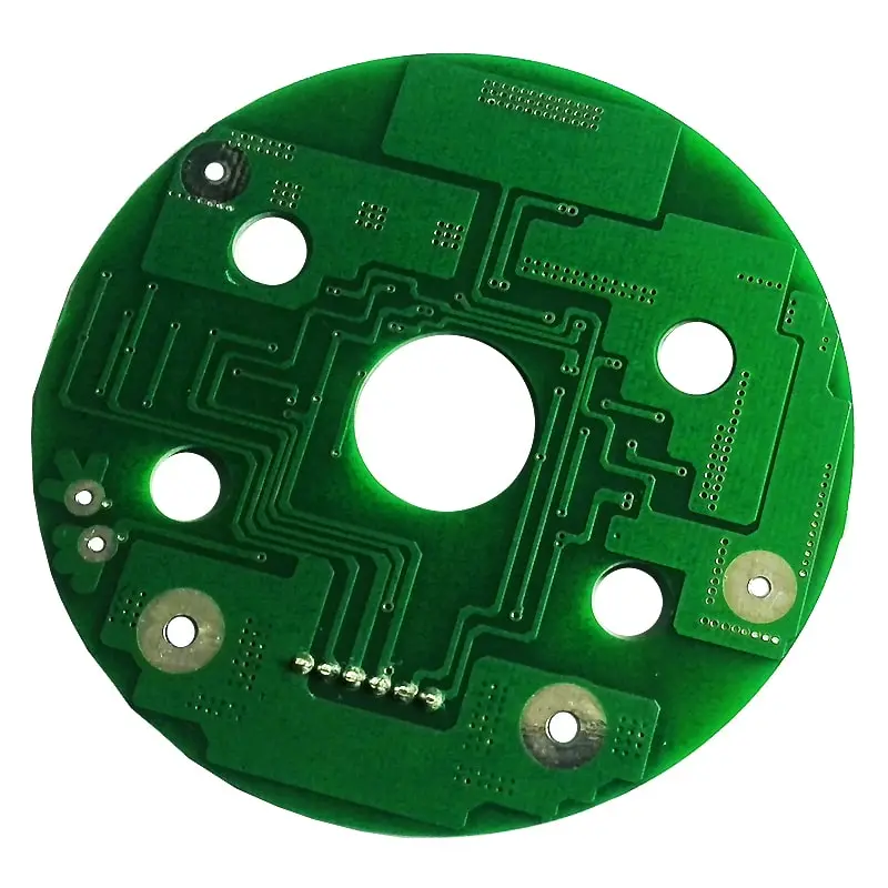 4s~6s 10A Circular PCM BMS for 21.6V 22.2V Li-ion/Lithium/ Li-Polymer 18V 19.2V LiFePO4 Battery Pack Size Φ 80mm (PCM-L06S10-988)