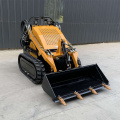 Mini track mini skid steer loader dengan epaengine