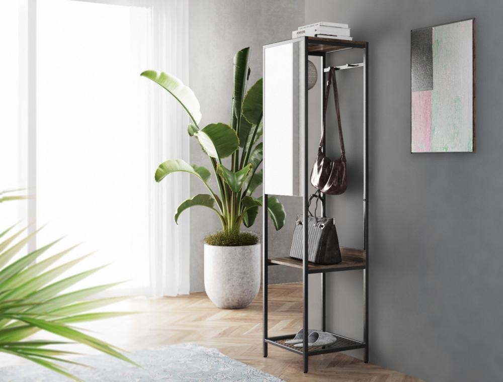 Nilomi Cloth Rack With Mirror