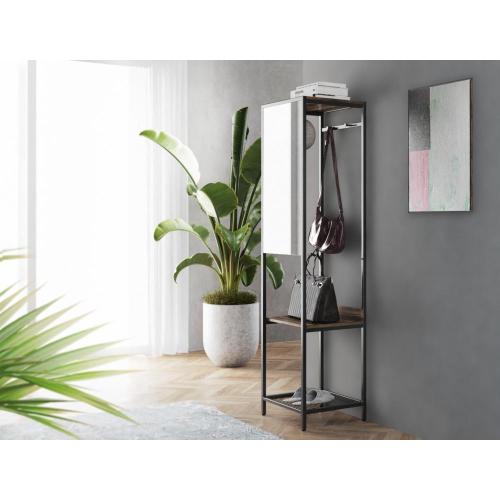 Nilomi Cloth Rack With Mirror And Drawer