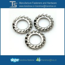 Stainless steel 304 external tooth washer