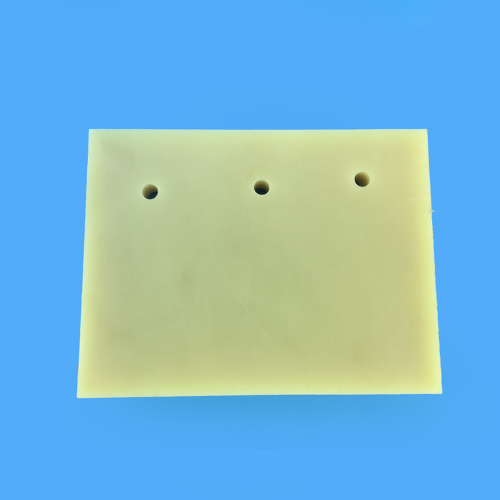 พลาสติกวิศวกรรม 50mm Beige Extruded Nylon Pa6 Plate