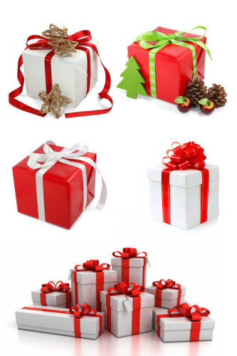 Paper Christmas Gift Box