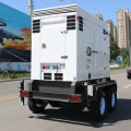 Trailer diesel generator set