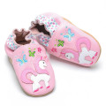Sepatu kulit lembut bayi unicorn cantik
