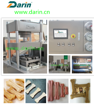 Pet Snack Made By Rawhide Processing Machine