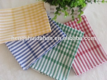 cotton yarn dyed checks kitchen towel