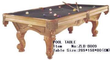 billiard table