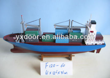 Container Ship model (F120-60) miniature, model container ship