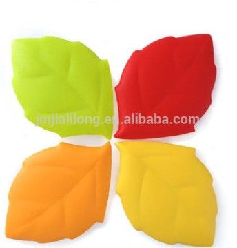 fancy silicone leaves/tea cup