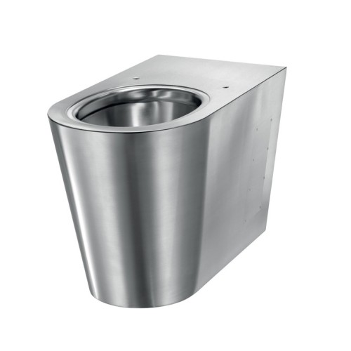 Toilet Toilet Stainless Stainless yang Dapat Diakses Kursi Roda