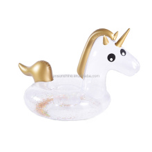 Glitter inflatable Unicorn Inflatable swimming pool Float