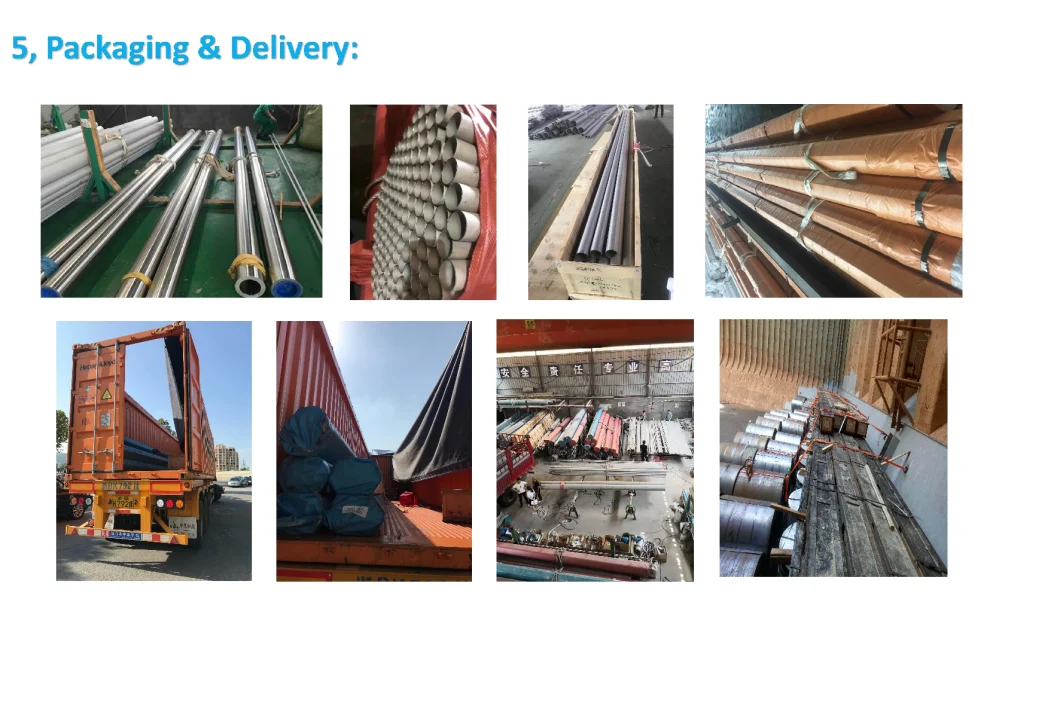 Hot Rolled Seamless Stainless Steel Tube AISI 304/L 316/L