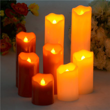Battery Operated Flameless  Wax LED Candle