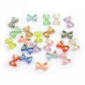DIY Nail Art Decor Artificial Bowknot Jewelry Beads 3D Butterfly Tie Nail Jewelry Handmade Craft Accessories