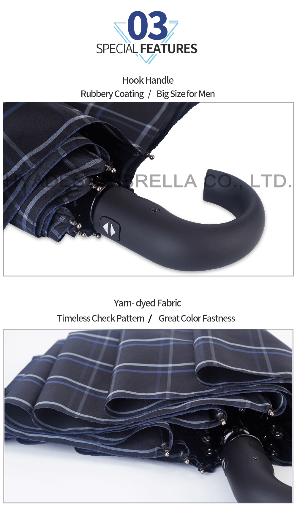 ร่มบุรุษหรูหรา mens luxury umbrella
