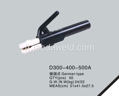 Support d'électrode de type allemand D300-500A