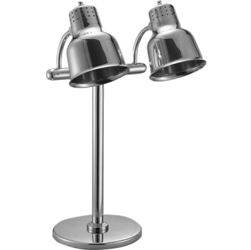 Buffet Double Heat Lamp with Marble Base