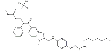 Direct Thrombin Inhibitor Dabigatran Etexilate Mesylate CAS 872728-81-9
