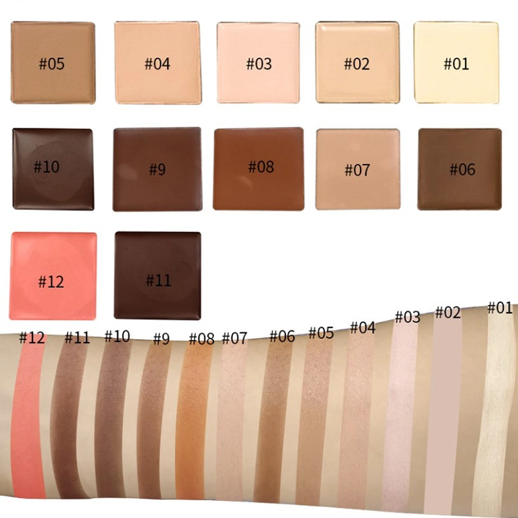 2021 Cosmetic Cream Concealer Palette 6 Colors Cream Palette Concealer Makeup