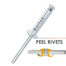 Aluminum Steel Rivet Peel Type Pop Blind Rivet