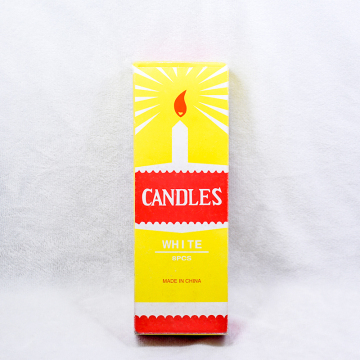 38g white candle velas wholesale Gabon candle