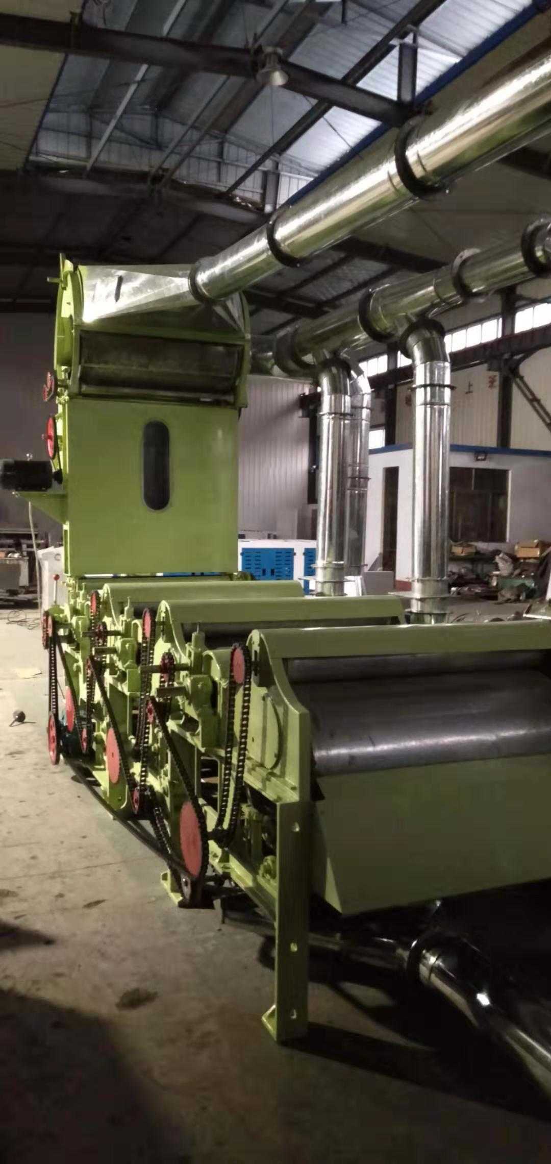 High Capacity Textile Fabric Yarn Waste Recycling Machine