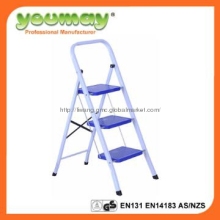 GS & EN131 Approved steel step ladder, stairs folding seat