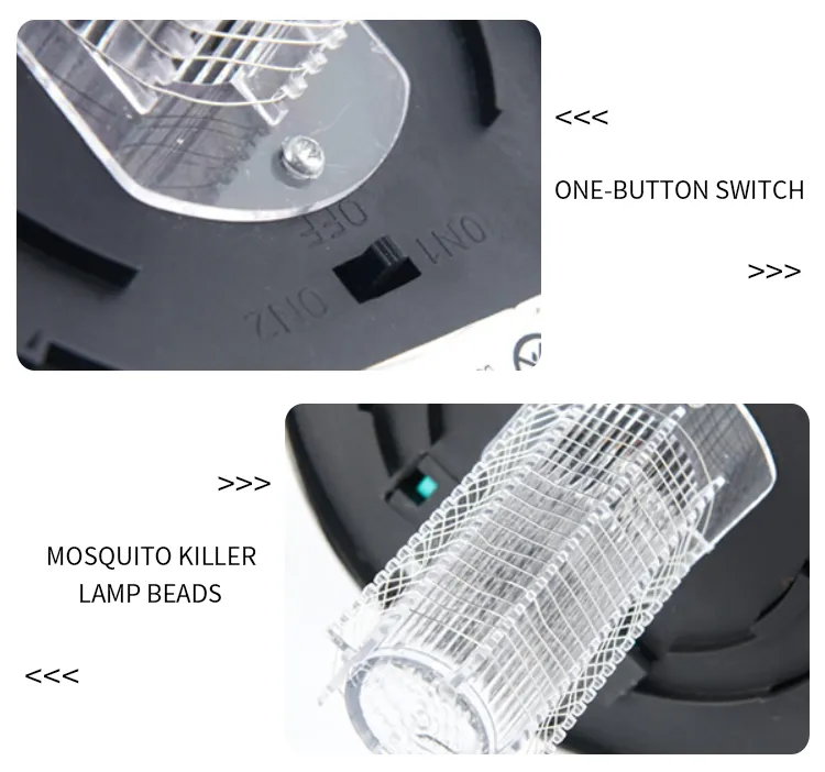 Eco-Friendly Solar Mosquito Killer Lamp with LED Technology