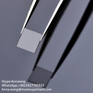 CVD synthetic diamond plate white