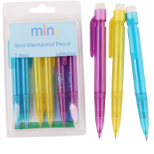 Custom Logo Mini Mechanical Pencil 0.5mm 0.7mm Plastic Promotional Pencil