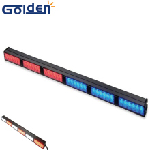 Police dual color traffic advisor directional light bar led warning stick