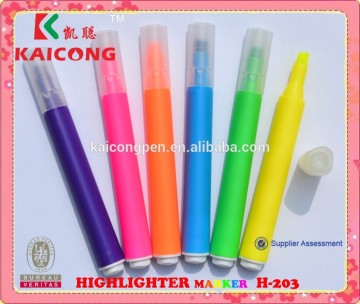 office highlighter marker/color highlighter pen/art marker pen,Fluorescent marker