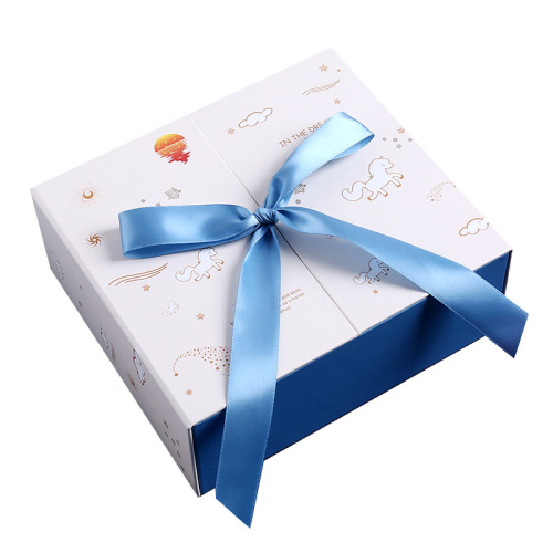 Caixa de presente caixa de presente de casamento de tamanho personalizado aceito caixa de presente para convidados do casamento