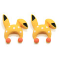 Kawaii Animal Ear Baby Hat Craft Resin Flatback Kawaii Cabochons do dekoracji etui na telefon