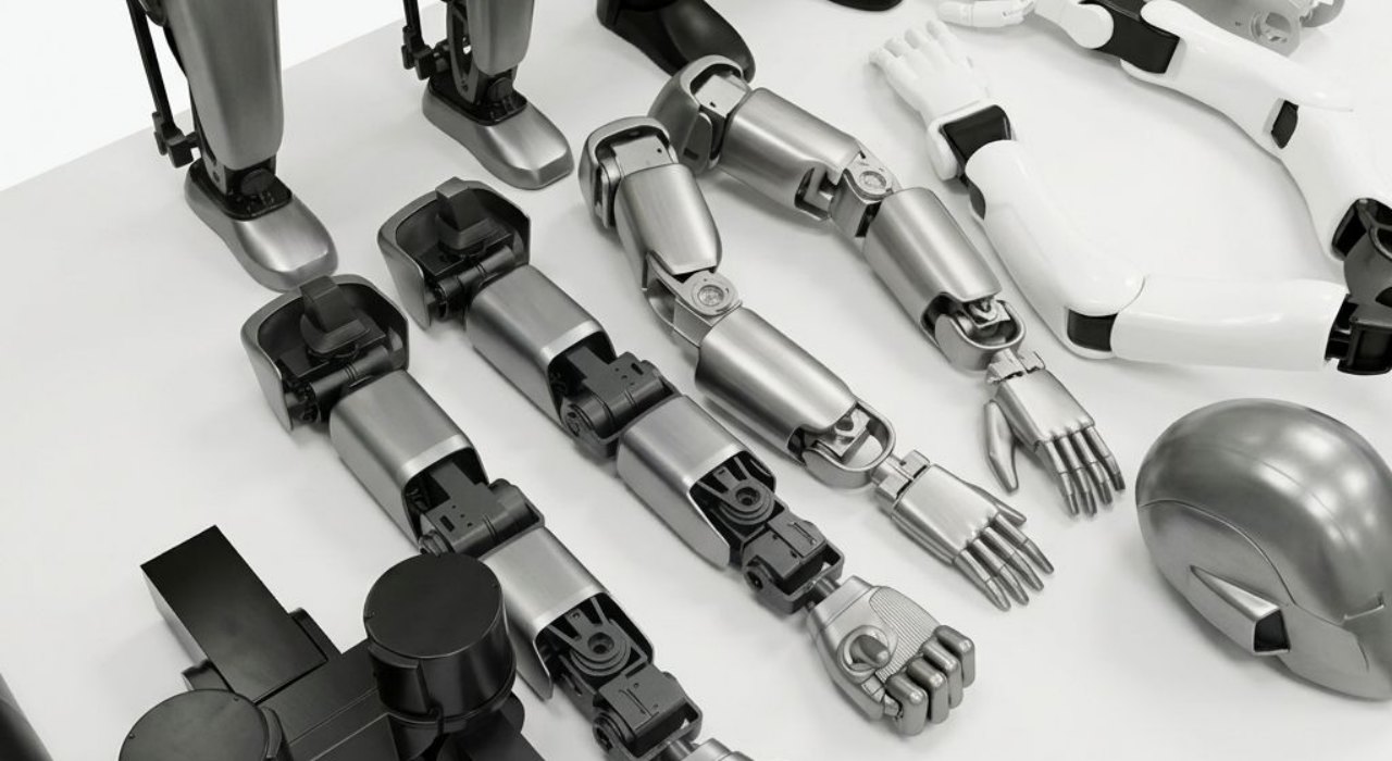 أذرع روبوتية بطباعة ثلاثية الأبعاد 3D Printing Robot arms