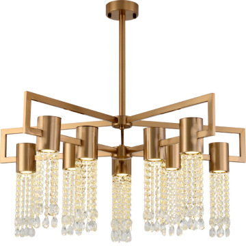 Pencahayaan Chandelier Edaran Manik-manik LEDER