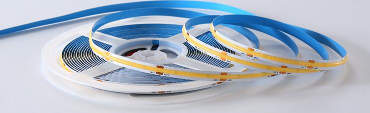 Competitive Price LED Light Bar Warm Cool White CRI90 14W 480leds Led Tape Light COB LED strip PCB 8mm 10mm